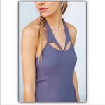 Urban Outfitters Kimchi Blue Chiffon cutout Halter Dress Jr size M Photo 45