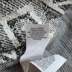 Lucky Brand Jacket Black White Aztec Southwest Casual Boho Tribal Womens XS Photo 6