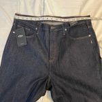 Silver Jeans High Rise Eco Friendly Mid Stretch Dark Wash Trouser Jeans Photo 8