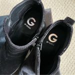 G by Guess  Women's Black Velvet Tammie Ankle Booties 9 Photo 2