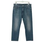 Edwin Women's Elin Crop Straight Leg Medium Wash Denim Jeans 32 New Blue Photo 1