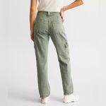VERVET Stretch Cargo Pant Green Size 24 Photo 5