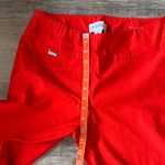 Peck & Peck  Bright Red Pants size 8 Photo 7