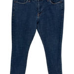 Old Navy The Sweetheart Straight Jeans Womes 8 Short Blue Dark Wash Cotton Photo 0