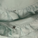 Talbots Ruffle Stretch Grace Fit Jacket Blazer 14 Mint green pockets Photo 3