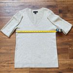 Saks 5th Avenue Saks Fifth Avenue Women’s 100% Cashmere Light Gray Pullover Sweater Size Small Photo 8