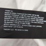 Theory Woven Combo Vest Shirt in Navy & White Size Large NWT Sweater Photo 10