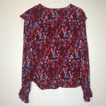 A New Day nwot  floral ruffle shirt small Photo 2