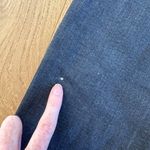 Just Black  - Fringe Hem Denim Jeans in Black Photo 5