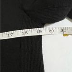 Ralph Lauren  Black Label Black Wool Blend Sweater Crew Neck Size M Preppy Luxe Photo 4