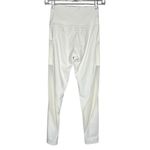 Aerie Leggings Womens Medium White Mesh Offline Goals 7/8 Hi Rise Athleisure Photo 1