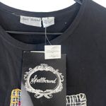 Spell Bound NWT Dead stock Women's‎ Size Large Patchwork Embroidered Shirt Black Photo 2