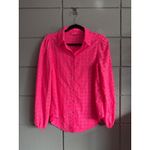 Lilly Pulitzer  Sea Breeze Button Down in Pink Isle size M Photo 1