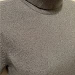 Talbots  Petites Wool Blend Cropped Sweater Sz MP Short Sleeve Sparkly Turtleneck Photo 3