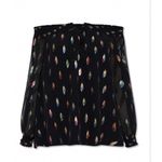 See By Chloe SEE BY CHLOÉ Metallic Fil‎ Coupé Silk-blend Crepon Blouse In Photo 8