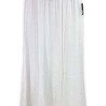 JM Collection - Flowy Bohemian White Maxi Skirt - S Photo 0