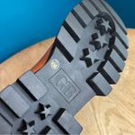 Gianni Bini  Downtown Lug Sole Chelsea Boots Women’s Size 6 Tan Leather Platform Photo 7