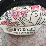 Big Dart Y2K Floral Button Up Blouse Women's US 6–8 Long Sleeve Viscose‎ Shirt Pink Photo 1