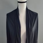 Victoria's Secret VSX Sport Long Sleeve Black Open Shirt L Photo 2