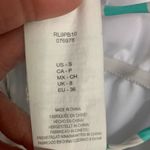 Polo Ralph Lauren Blue Lagoon Striped Lace Up Back One Piece Bathing Swim Suit S Photo 7