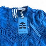 Hunter Bell  pippa crew neck top in french blue NWT Photo 3