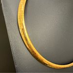 Vintage Unsigned Gold Tone 7mm Omega Chain 16” Choker Statement Necklace 25g. Photo 4