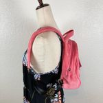 Juicy Couture  Big Spender Velour Medium Sized Backpack Pink Lemonade￼ Photo 4