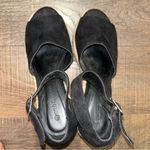 Wild Diva  Black/Tan Wedges 7.5 Photo 12