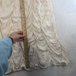 Vtg Y2K SURREALIST Sz 4 Maxi Skirt Foldover Waist Ruched Flared Cottage Boho Photo 8