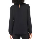 NWT J.CREW FACTORY Jeweled Bow Top Rhinestone Black Silver Holiday Small Photo 1