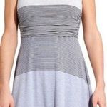 Athleta Santa Maria stripe athleisure dress Sz M Photo 0
