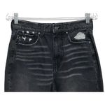 Rsq Jeans RSQ Whiskered Distressed High Rise 90s Jeans Womens 27 Whimsigoth Grunge Skater Photo 3