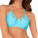 Luli Fama  2 Piece Bikini Set Aruba Blue Borrachera De Mar Top Bottom M Medium Photo 0