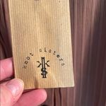 Knot Sisters  Brown Sleeveless Button Midi Dress Photo 1