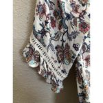 Naif Shift Dress Medium Floral Off Shoulder Peasant Boho Lined Flowy Girly Fairy Photo 4