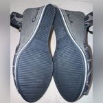 Coach Vintage Tawney Wedge Espadrilles Platform Y2K Sandals Monogram Blue Denim Photo 14