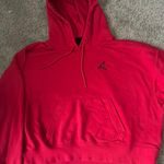 Red Nike Air Jordan cropped hoodie Size M Photo 0