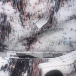 Obermeyer  snowboard Pants 32 White Black Abstract Printed Bond Ski Pant size M-L Photo 2