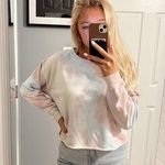 Colsie pastel tie dyed crewneck Size M Photo 0