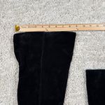 Sam Edelman Black Suede Over the Knee Boots Western Block Heel Size 6.5 Photo 6
