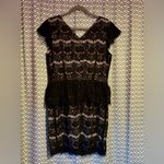 Anthropologie  / Maeve | Elsa peplum lace dress, size L Photo 5