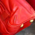 Salvatore Ferragamo  Red Leather Shoulder Bag Photo 11
