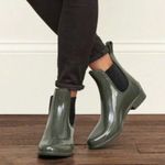Sam Edelman Tinsley Rubber Ankle Rain Boots Olive 8 Photo 0