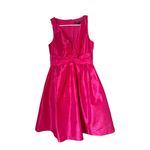 Banana Republic  Mad Men Barbie Pink Silk Sleeveless Dress Taffeta size 2 Photo 6