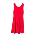Grace Karin NWT Women's Sleeveless Size XS Wrap V-Neck A-line Dress Red #Z2-1 Photo 5