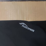 Saucony  Black/Orange Capri Leggings S Bicycle Shorts Bikercore Activewear Cycle Photo 7