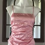 Cinq à Sept Jaylin Ruched Stretch Silk Camisole, Pink Quartz Size S New w/Tag Photo 8
