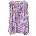 Halogen for Nordstrom. 2 Piece Set Pleated Skirt and Flutter Sleeve Blouse Photo 1