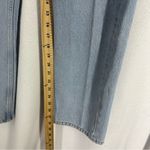 ZARA High Waist Straight Leg Light Wash Jeans Womens 4 Photo 4