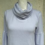 Lou & grey EUC  pastel purple cowl neck pullover sweater Photo 3